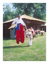 Украинец на ходулях